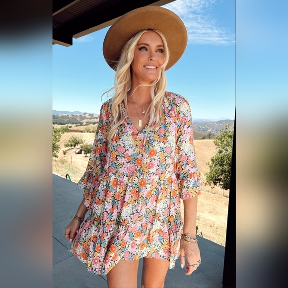 Show Me Your MuMu Dresses & Skirts - Show Me Your Mumu Viola Mini Dress in Wild Flora